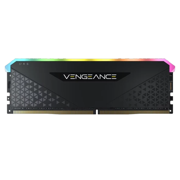 Corsair 16GB Vengeance RGB RS Siyah 3200MHz C16 DDR4 XMP Single Kit Ram ürün görseli 1