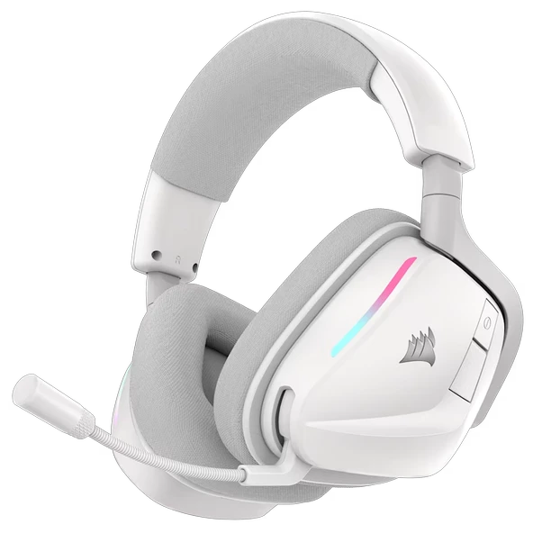 Corsair Void Wireless V2 RGB Beyaz Kablosuz Gaming Kulaklık ürün görseli 1