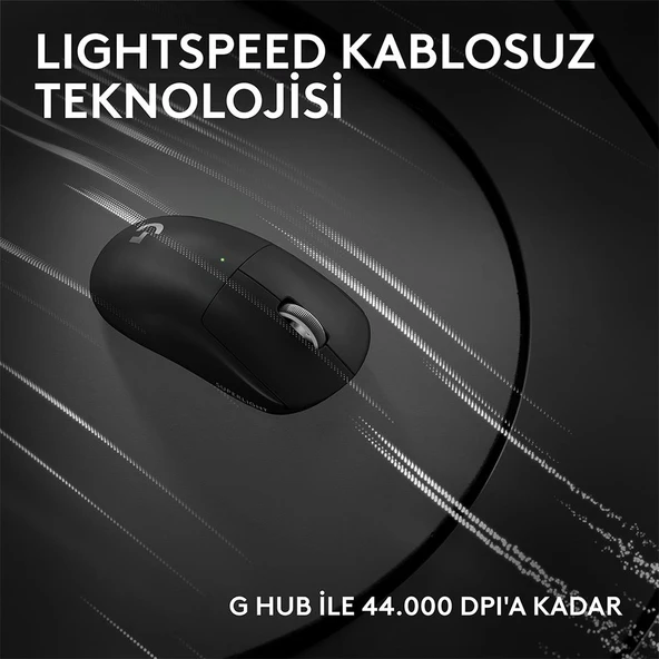 LOGITECH G PRO X SUPERLIGHT 2C KOMPAKT KABLOSUZ GAMING MOUSE-SİYAH - Resim 5