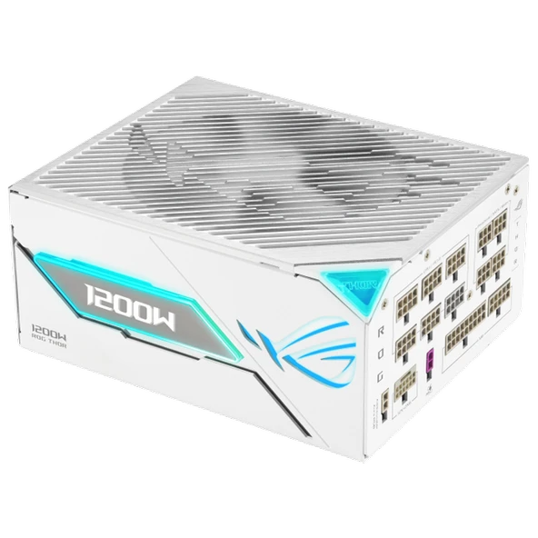 ASUS ROG THOR 1200W 80+ Platinum III ARGB ATX 3.1 Gen5.1 Full Modüler PSU ürün görseli 1
