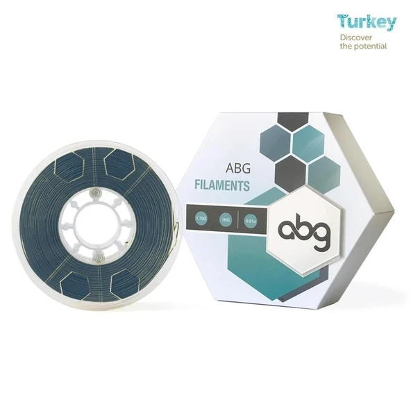 ABG PLA Antrasit Filament 1.75mm 1kg ürün görseli 1