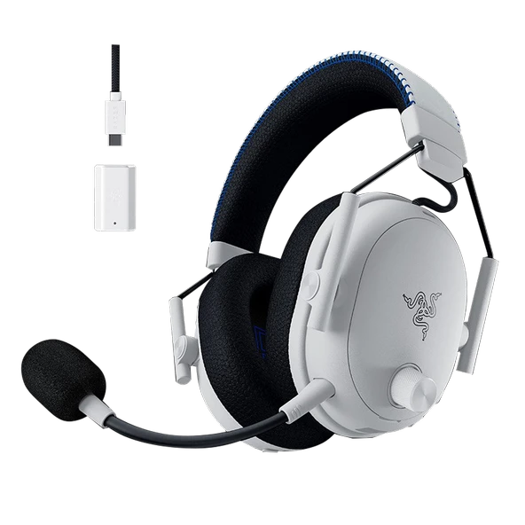Razer Blackshark V3 Pro PS Uyumlu 7.1 Surround Beyaz Kablosuz Gaming Kulaklık ürün görseli 1