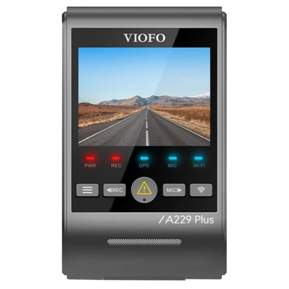 VIOFO A229 Plus 2K HDR Sony Starvis 2 Sensörlü Wİ-Fi GPS'li Araç Kamerası ürün görseli 1