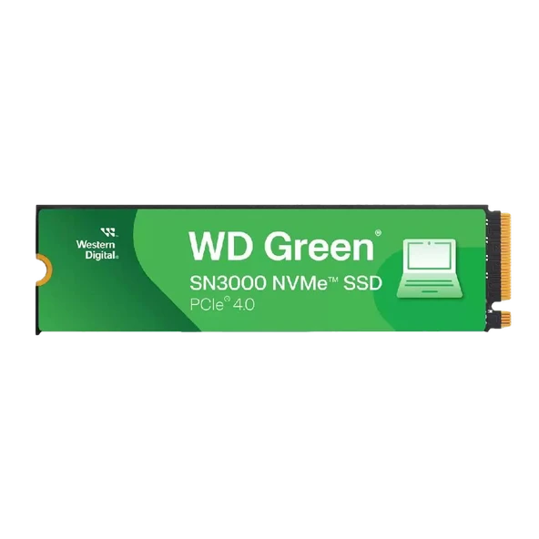 WD 1TB GREEN SN3000 NVMe Gen4 M.2 SSD 5000MB Okuma / 4200MB Yazma ürün görseli 1