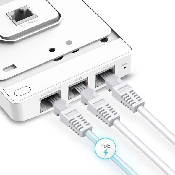 TP-LINK EAP235-WALL 1200Mbps Gigabit Wall-Plate İç Mekan Access Point - Resim 3