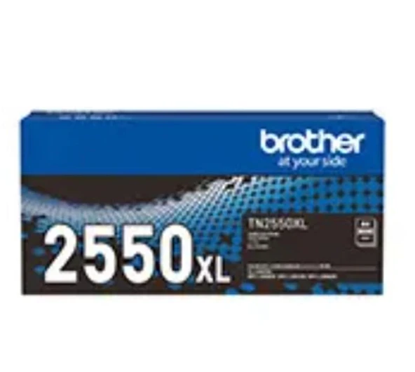 Brother TN-2550XL 3.000 Sayfa Black Siyah Toner HL-L2461DN MFC-L2886DW MFC-L2861DW MFC-L2806DW ürün görseli 1