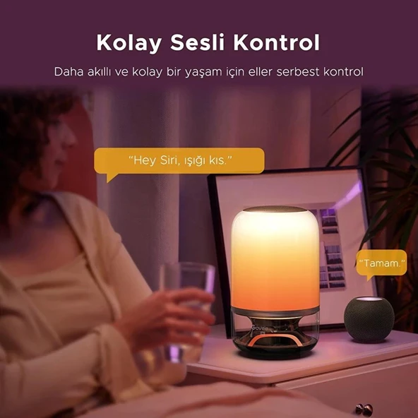 Govee RGBICWW Masa Lambası 2 Pro x JBL - Resim 5