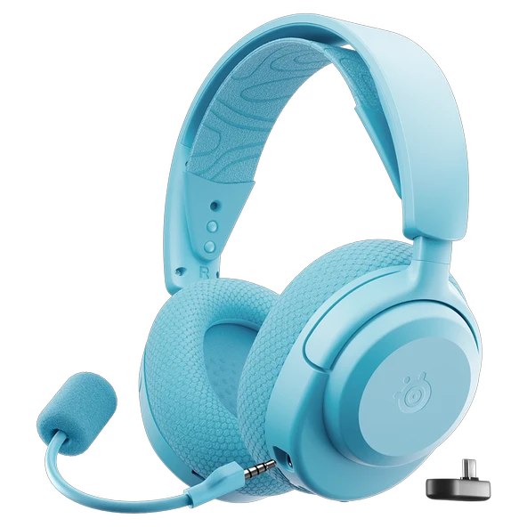 SteelSeries Arctis Nova 3P Wireless Multi Platform PC, PS, Mobil Uyumlu Kablosuz Aqua Gaming Kulaklık ürün görseli 1