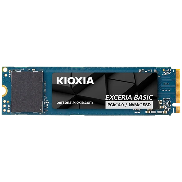 KIOXIA EXCERIA BASIC 2TB NVMe Gen4 M.2 SSD (7300MB Okuma / 6800MB Yazma) ürün görseli 1