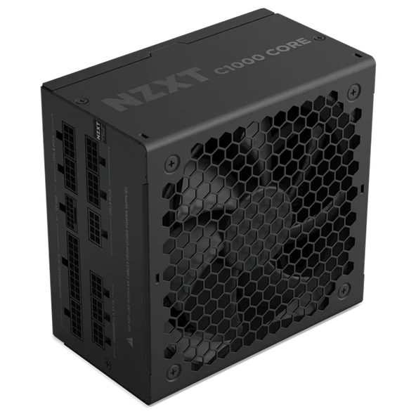 NZXT C1000 1000W 80+ Gold Core PCIe 5.1 ATX 3.1 135mm Full Modüler PSU ürün görseli 1