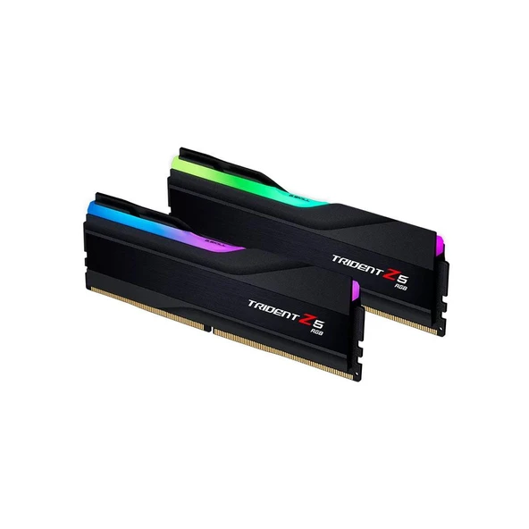 GSKILL 64GB (2x32GB) Trident Z5 RGB Siyah DDR5 6000MHz CL36 1.35V Dual Kit Ram ürün görseli 1