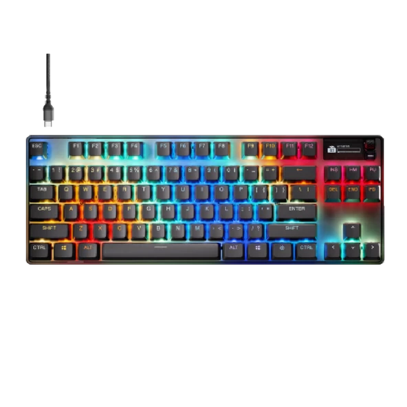 Steelseries Apex Pro Gen 3 TKL Wireless İngilizce(UK) RGB Gaming Klavye ürün görseli 1