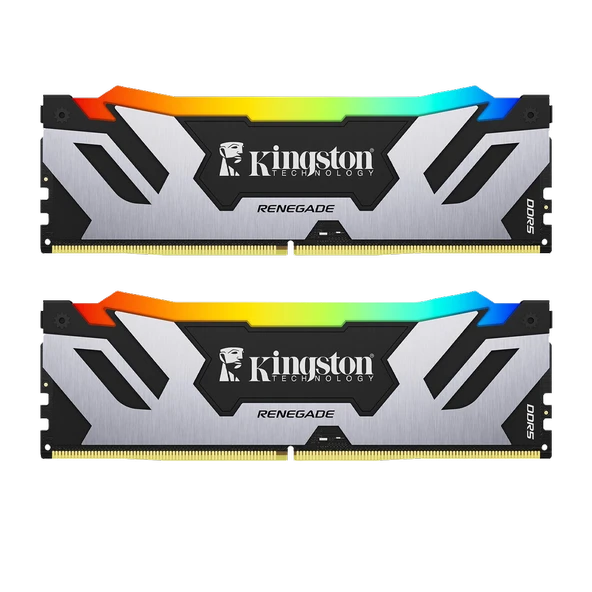 Kingston Renegade 32GB(2x16) RGB 8000MHz CL38 DDR5 Dual Kit Ram ürün görseli 1