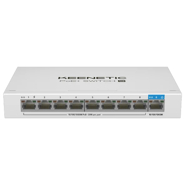 Keenetic 9 Port 10/100/1000 Mbps Yönetilemez Switch ürün görseli 1