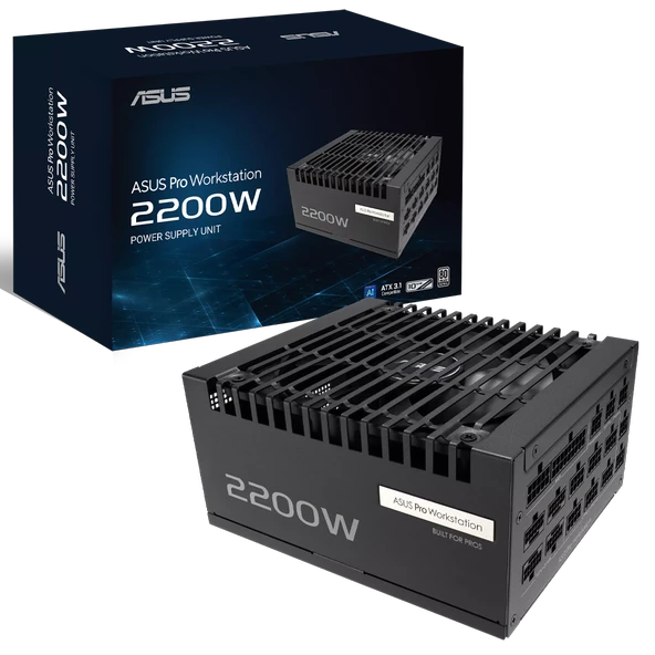 ASUS PRO WS 2200P 2200W 80+ Platinum Full Modüler PSU ürün görseli 1