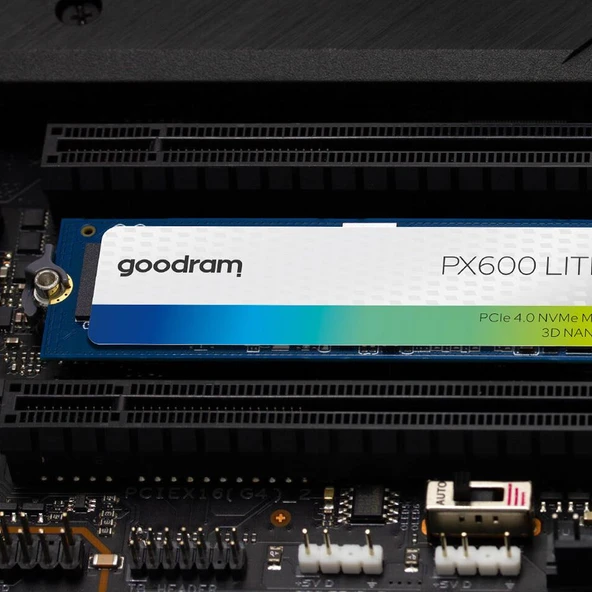 GOODRAM 512GB PX600 LITE GEN4 NVMe M.2 SSD (Okuma Hızı 3400MB / Yazma Hızı 2000MB) ürün görseli 1