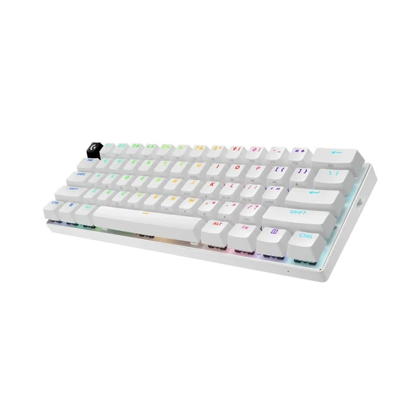Logitech G PRO X60 LIGHTSPEED KABLOSUZ GAMING KLAVYE-BEYAZ - Resim 2