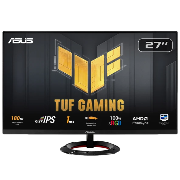 ASUS TUF Gaming VG279Q3R 27" 180Hz 1ms HDMI DP ELMB SYNC AdaptiveSync FHD Fast IPS Gaming Monitör ürün görseli 1