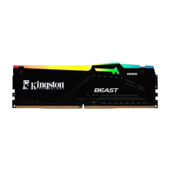 Kingston 32GB Beast RGB EXPO 6000MHz CL36 DDR5 Single Kit Ram ürün görseli 1