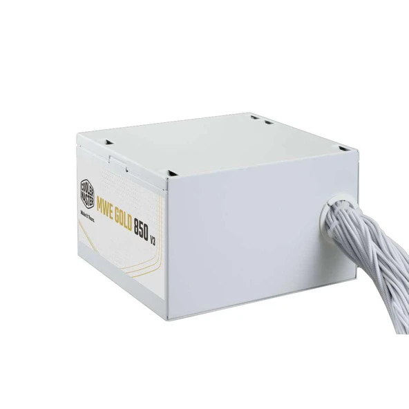 COOLER MASTER MWE V3 850W 80PLUS GOLD GEN5 BEYAZ GÜÇ KAYNAĞI ürün görseli 1