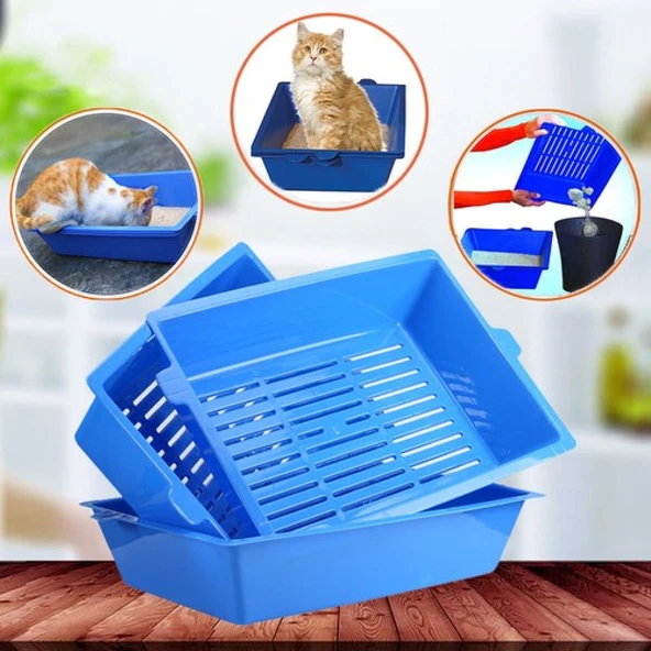 3 Katlı Kedi Tuvaleti ürün görseli 1