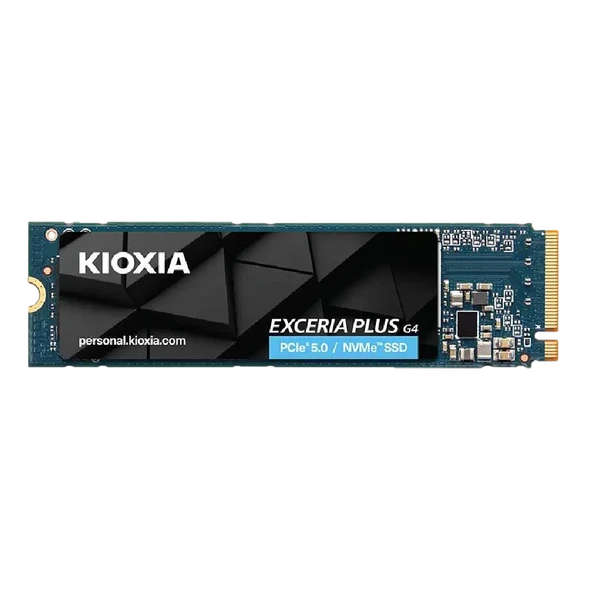 KIOXIA 1TB EXCERIA PLUS G4 NVMe M.2 2280 Gen5 SSD 10000MB Okuma / 7900MB Yazma ürün görseli 1
