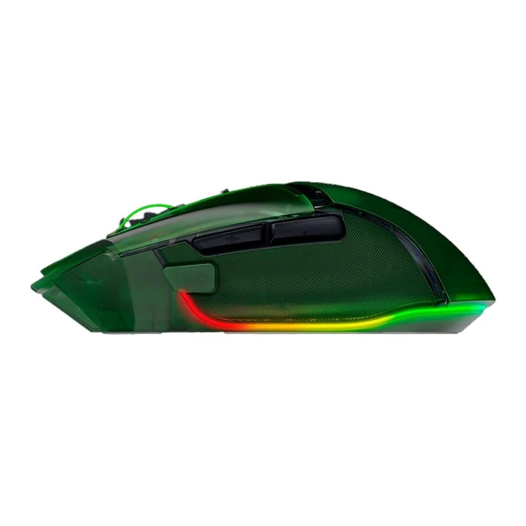 RAZER BASILISK V3 PRO 35000 DPI PHANTOM GREEN EDITION GAMING MOUSE-YEŞİL ürün görseli 1