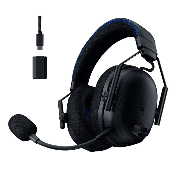 Razer Blackshark V3 Pro PS Uyumlu 7.1 Surround Sİyah Kablosuz Gaming Kulaklık ürün görseli 1