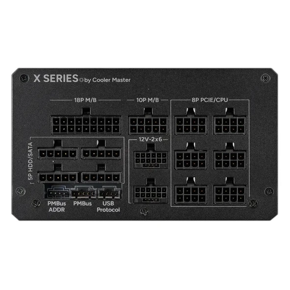 COOLER MASTER X MIGHTY 2000W 80 PLUS PLATINUM GEN5 FULL MODÜLER GÜÇ KAYNAĞI - Resim 2
