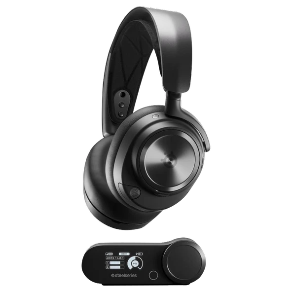 Steelseries Arctis Nova Pro Wireless X Kablosuz Siyah Gaming Kulaklık ürün görseli 1