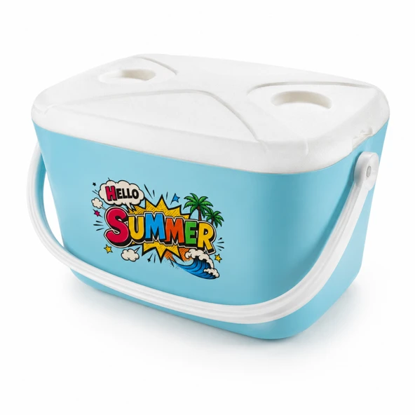 20 LT BUZZY RETRO BUZLUK TERMOS (1179 COOLER BOX) ürün görseli 1