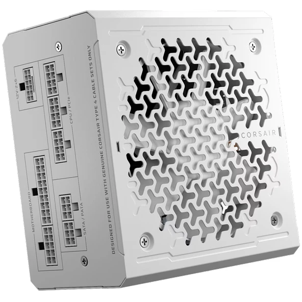Corsair RM850e 850W 80+ Gold 140mm Gen 5.1 ATX 3.1 Full Modüler Fanlı Beyaz PSU ürün görseli 1