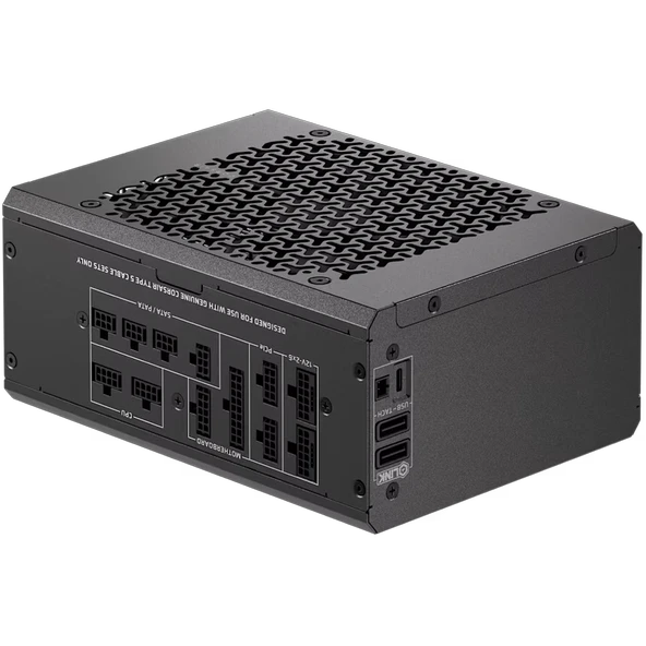 Corsair HX1500i SHIFT 1500W 80+ Platinum 140mm ATX 3.1  PCIe 5.1 Full Modüler Fanlı PSU ürün görseli 1