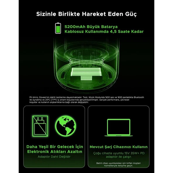 Govee RGBICWW Masa Lambası 2 Pro x JBL ürün görseli 1