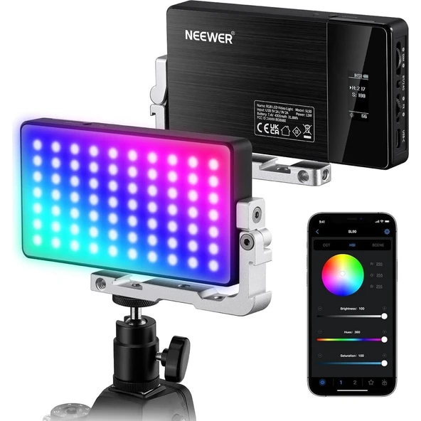 Neewer SL90 Pro Rgb LED Video Işığı ürün görseli 1