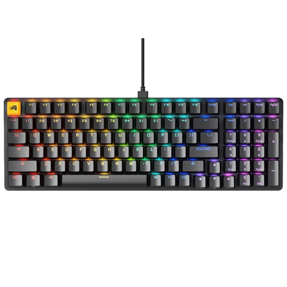 Glorious GMMK2 QTR Modüler %96 Siyah Türkçe Mekanik Gaming Klavye ürün görseli 1