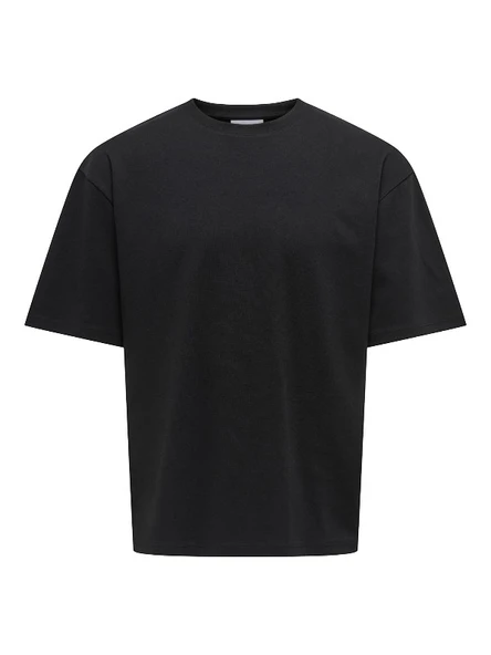 ONSCASPIAN AIRFLEX BOXY SS TEE NOOS Erkek Siyah T-Shirt - 22031940 ürün görseli 1