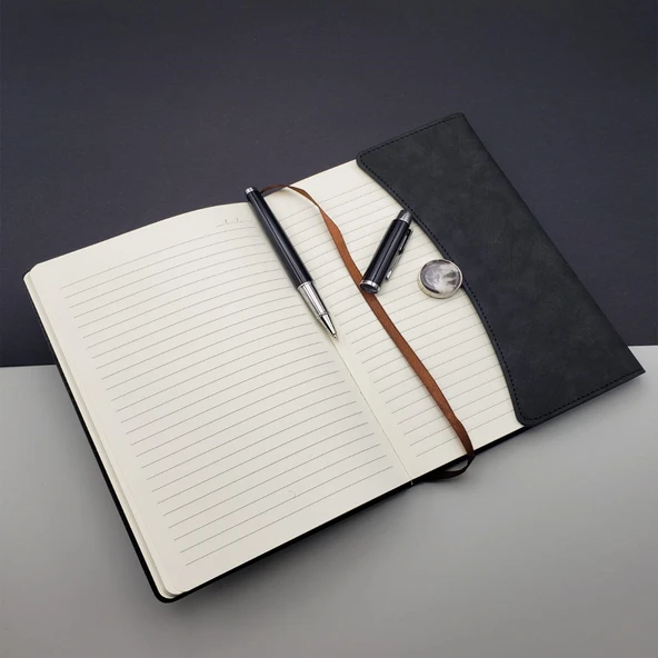 Ajanda Defter ve Kalem Seti - Resim 3