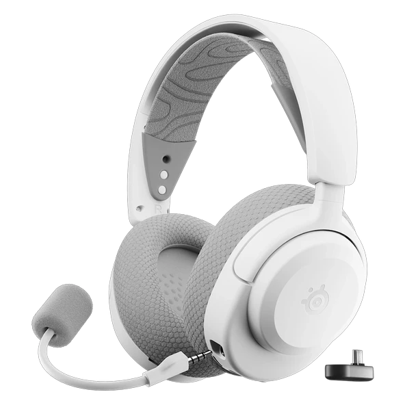 SteelSeries Arctis Nova 3X Wireless Multi Platform Xbox,PC, PS, Mobil Uyumlu Kablosuz Beyaz Gaming Kulaklık ürün görseli 1