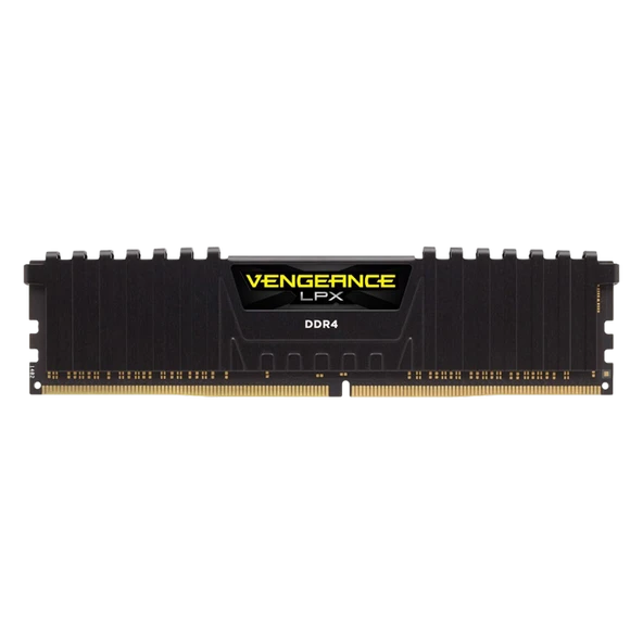 Corsair 16GB Vengeance LPX Siyah 3200MHz CL16 DDR4 XMP Single Kit Ram ürün görseli 1