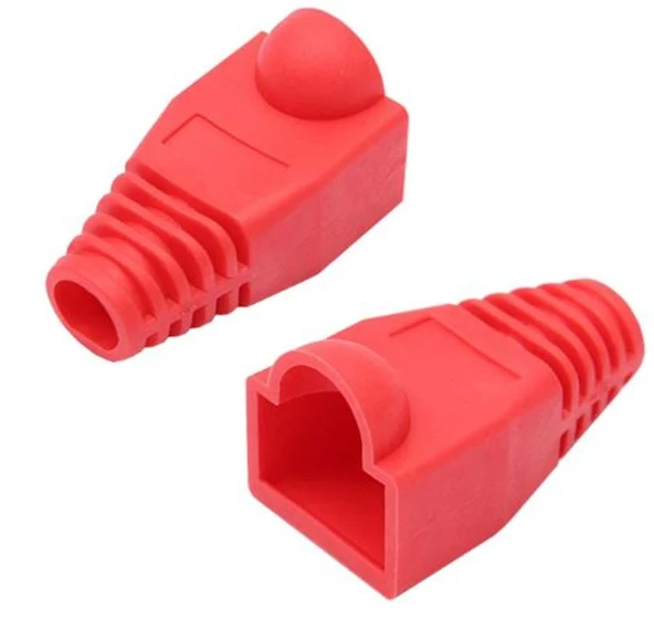 CMR RJ-45 Kırmızı Kılıf 25 li  Paket ürün görseli 1