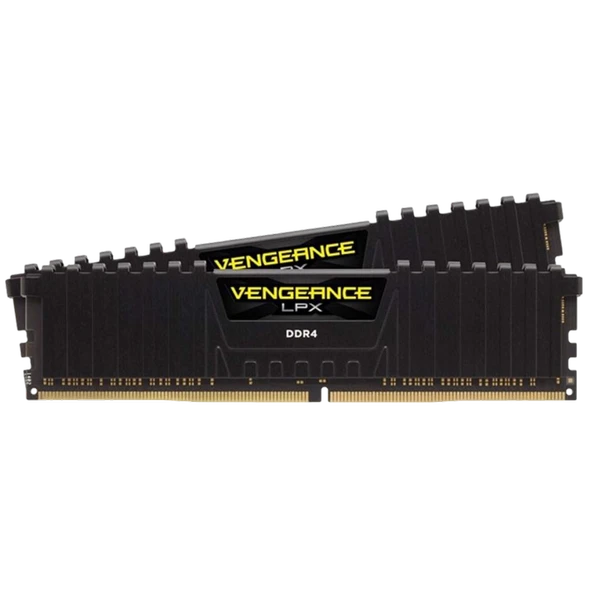 Corsair 32GB (2x16GB) Vengeance LPX Siyah 3200MHz CL16 DDR4 XMP Dual Kit Ram ürün görseli 1