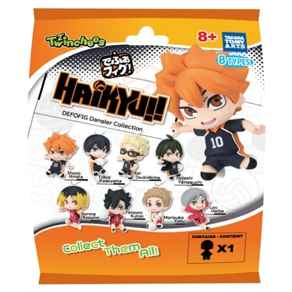 Twinchees Haikyu!! Defofig! Anahtarlık Figür Serisi ürün görseli 1