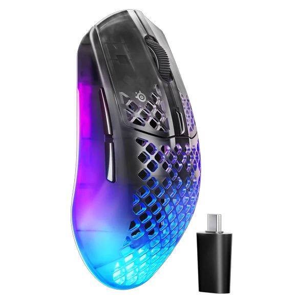 Steelseries Aerox 3 Wireless Gen 2 Shadow Edition Kablosuz Gaming Mouse - Resim 2