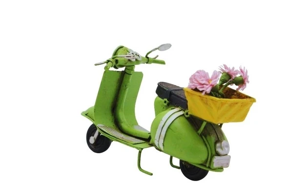 Dekoratif Metal Scooter - Resim 2