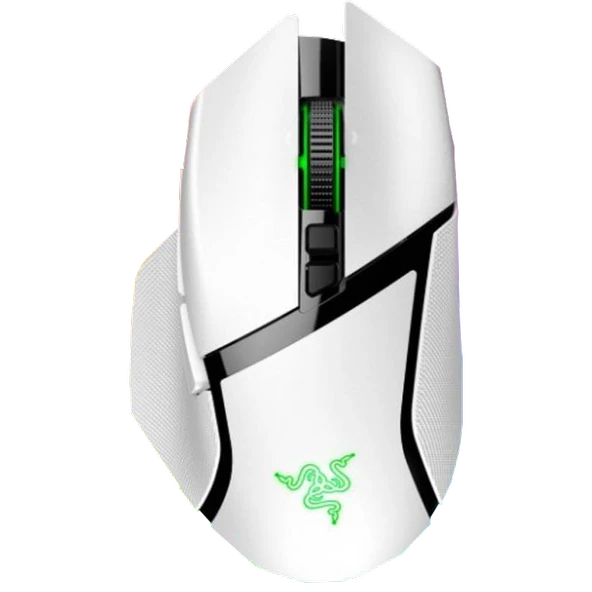 Razer Basilisk V3 Pro RGB Beyaz Kablosuz Gaming Mouse ürün görseli 1