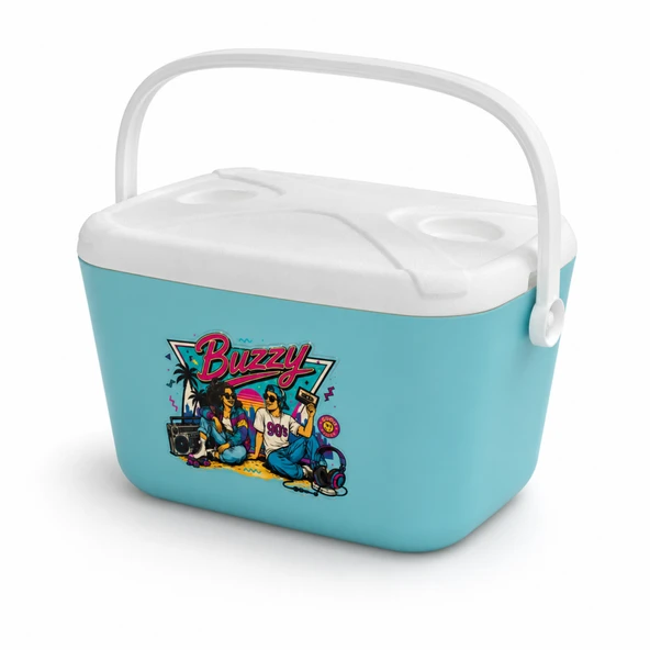 Kale Termos 20 LT BUZZY RETRO BUZLUK TERMOS (1179 COOLER BOX) ürün görseli 1