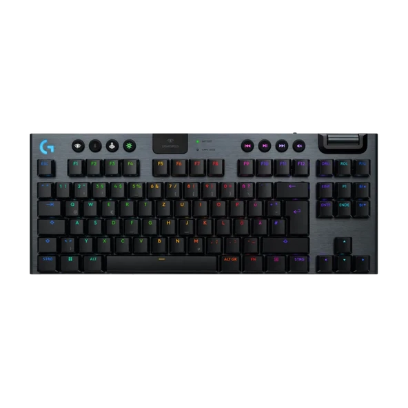 Logitech G915 X LIGHTSPEED TKL RGB Siyah Kablosuz  Mekanik Gaming Klavye ürün görseli 1