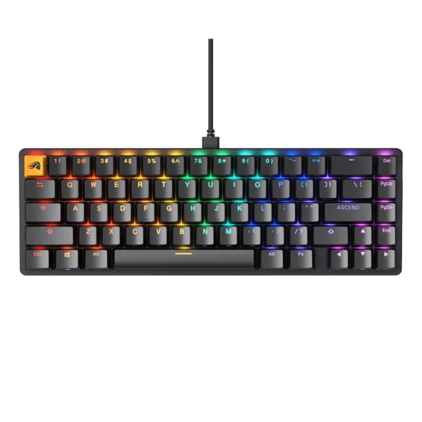 Glorious GMMK2 QTR Modüler %65 Siyah Türkçe Mekanik Gaming Klavye ürün görseli 1