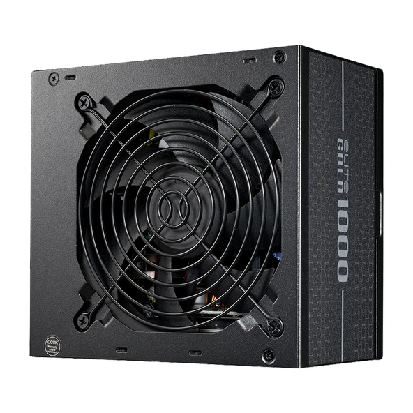 Cooler Master Elite 1000W 80+ Gold Full Modüler ATX 3.0 Gen 5.0 120mm Fanlı PSU ürün görseli 1